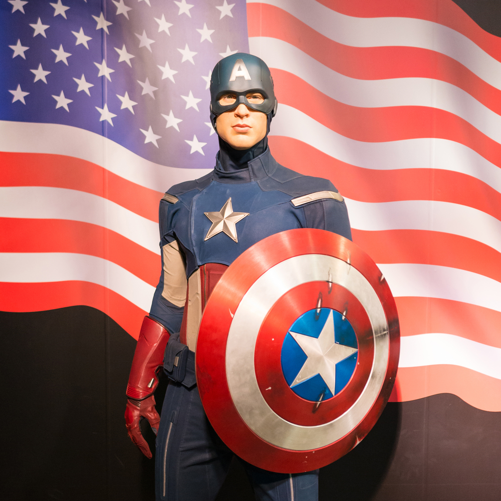 Captain America pic shutterstock